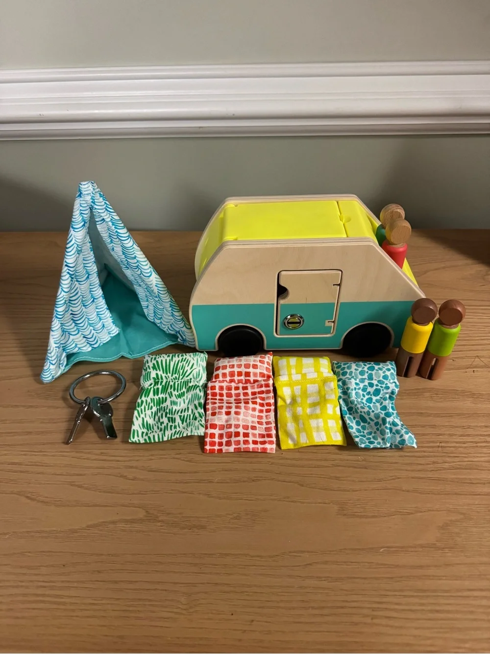 Lovevery Wooden Camper and Van Go Outdoor Adventure Kits